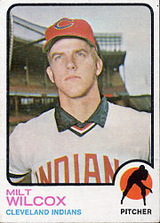 1973 Topps Baseball Cards      134     Milt Wilcox